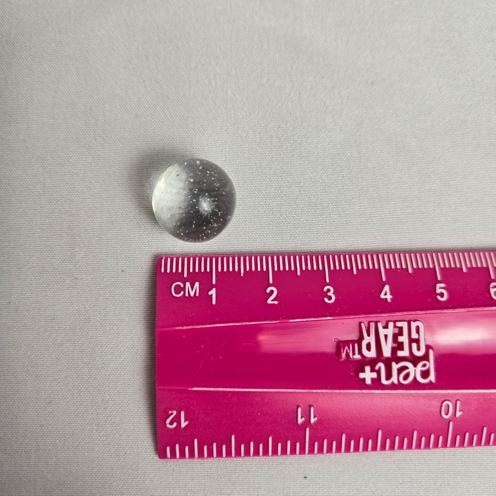 210 Clear Game Marbles With Bubbles, 1 lb 14 oz - Picture 5 of 12